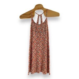 Patagonia Women's Spright Geo Sport Mini Dress Orange Size Medium